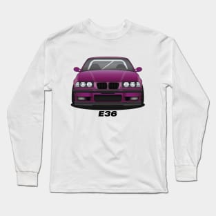 Purple E36 Long Sleeve T-Shirt